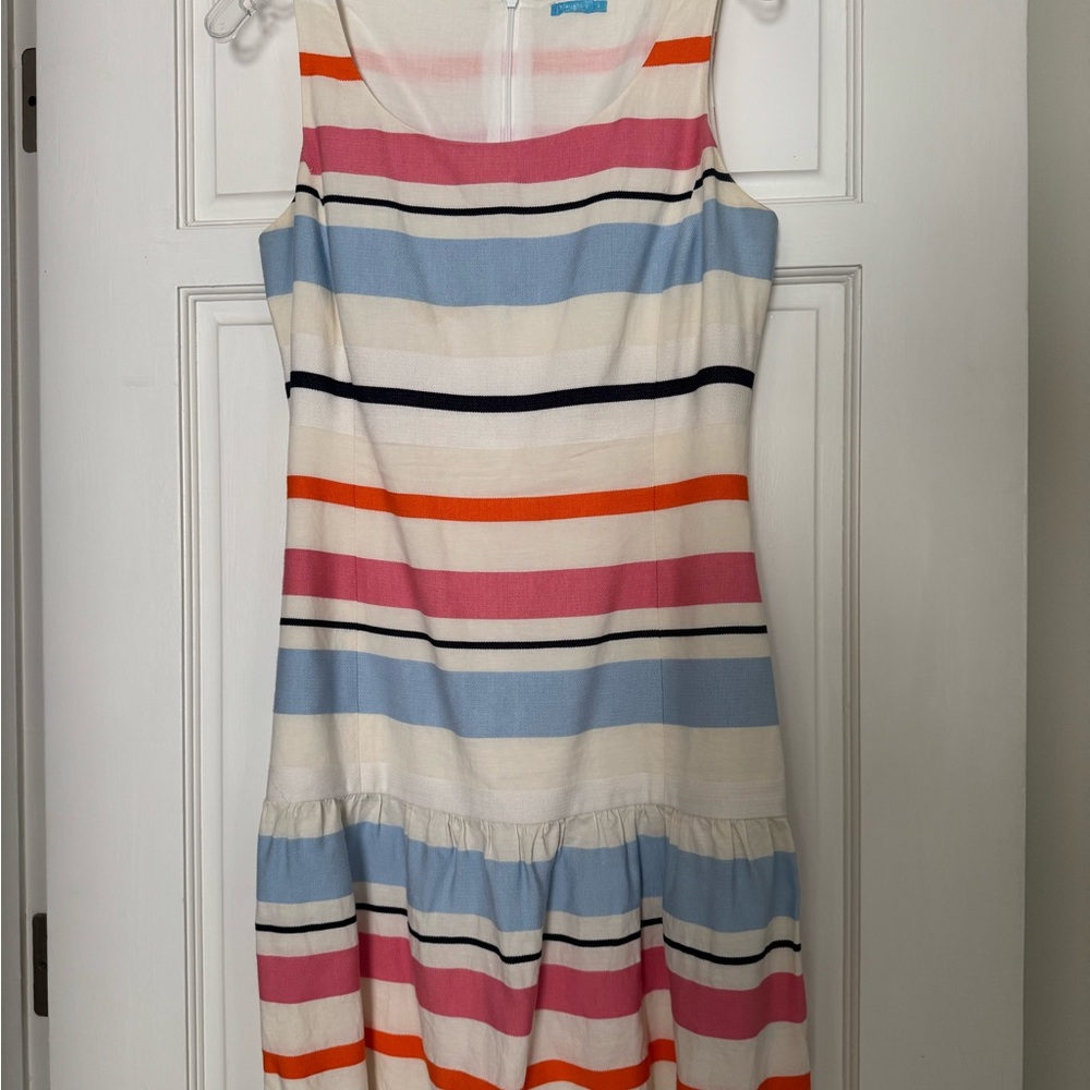 J. McLaughlin Multicolor Striped Dress